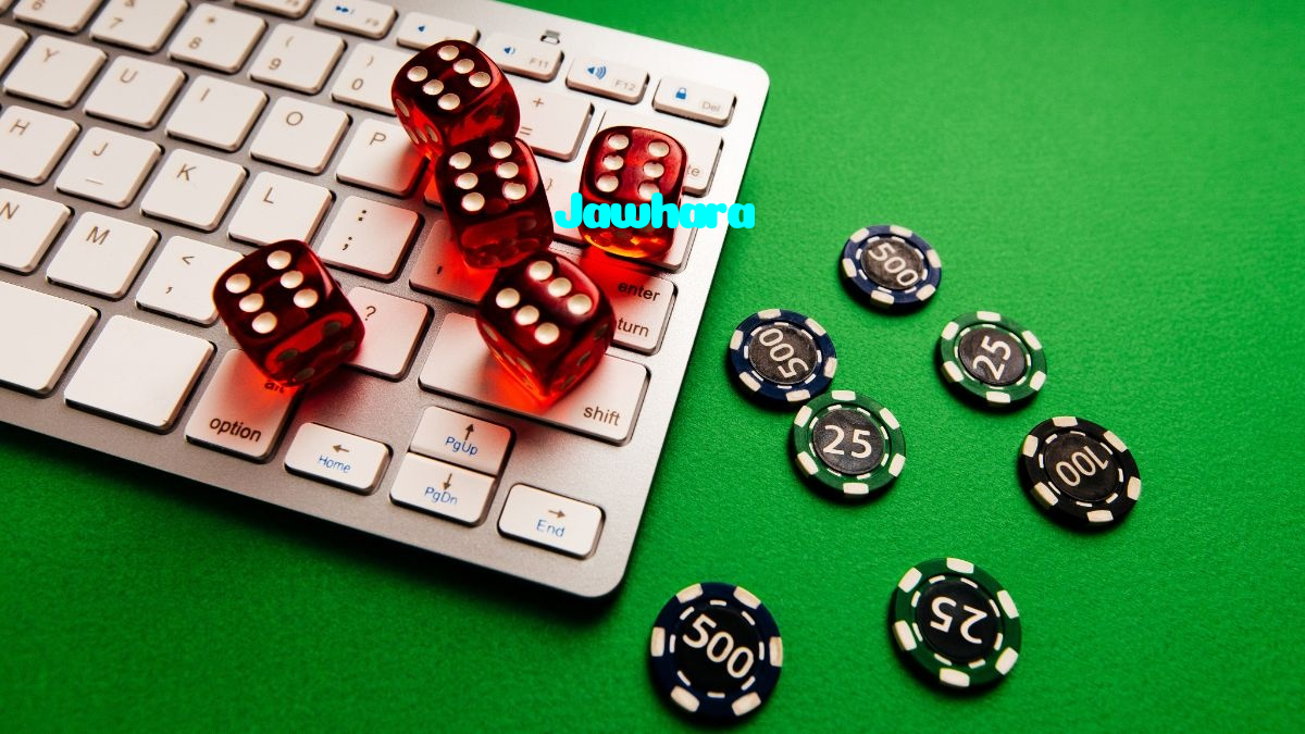 Jawhara casino presented on mobile device in Pakistan with slots and live games